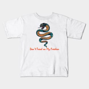 dont tread on me Kids T-Shirt